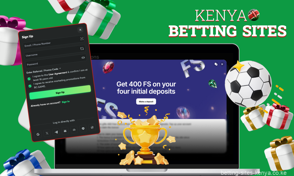 On betting sites in Kenya, free bets work through registration, deposit and fulfilment of conditions on odds and wagering, after which players can withdraw their winnings