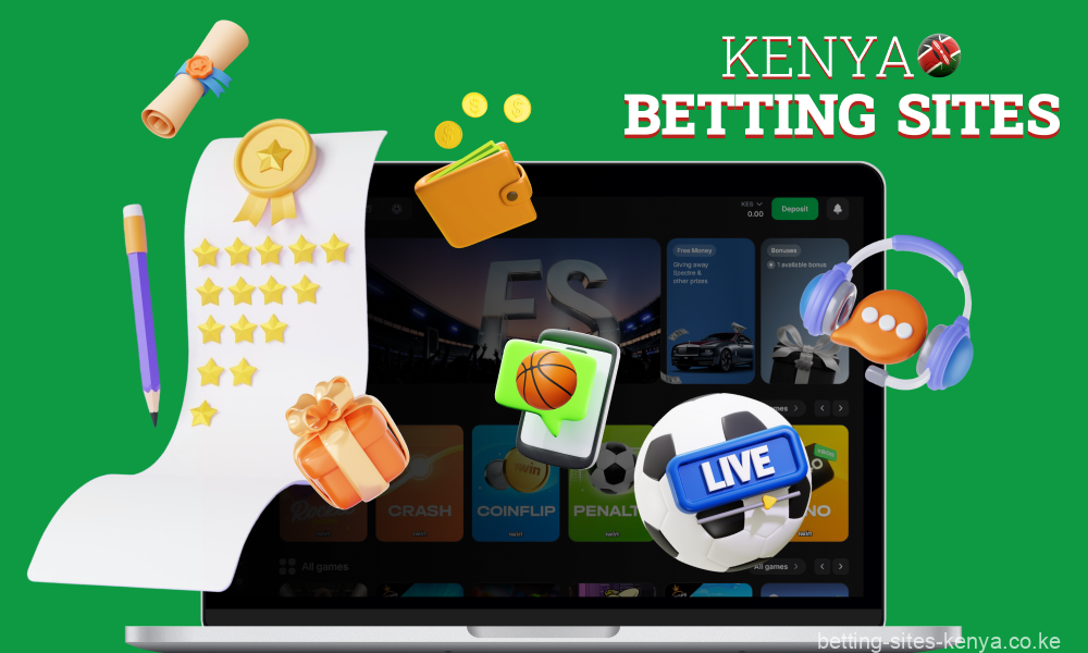 Before playing on new betting sites in Kenya, players are advised to pay attention to the licence, payment methods, bonuses, mobile apps and support
