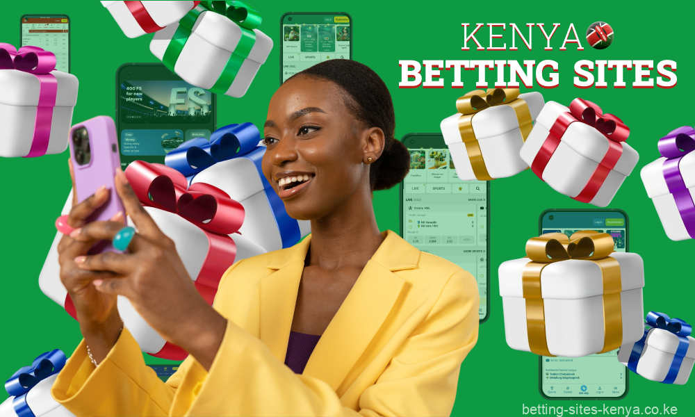 Kenyan betting apps offer a variety of bonuses and rewards, such as welcome offers, interest-free bets, and promotions for regular customers